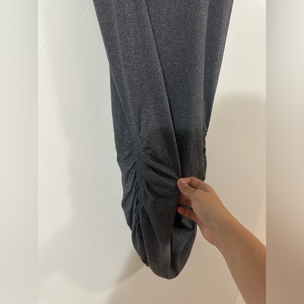 Lululemon In The Flow Dress Heathered Black size 4 - Picture 8 of 11